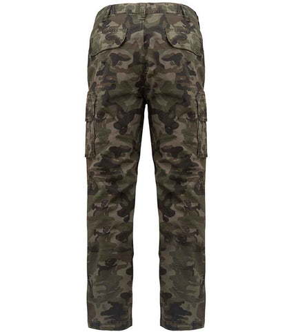 Kariban Multi-Pocket Trousers - Camouflage (KB744)
