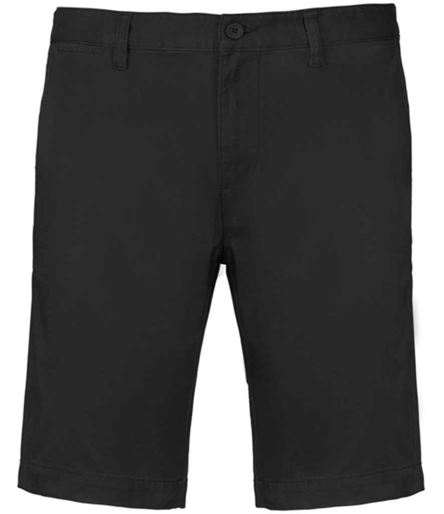 Kariban Chino Bermuda Shorts - Black (KB750)
