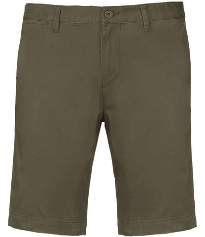 Kariban Chino Bermuda Shorts - Light Khaki (KB750)