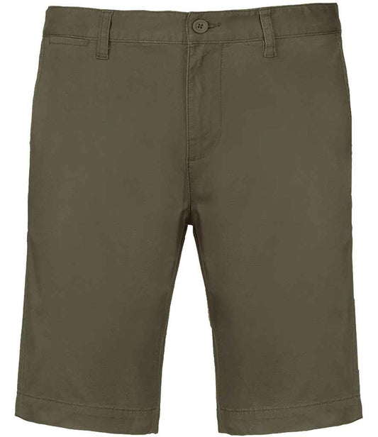 Kariban Chino Bermuda Shorts - Light Khaki (KB750)