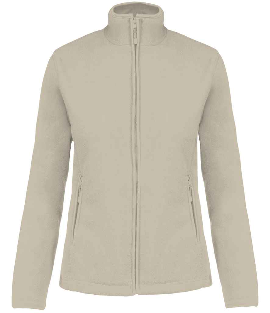 Kariban Ladies Maureen Micro Fleece Jacket - Beige (KB907)