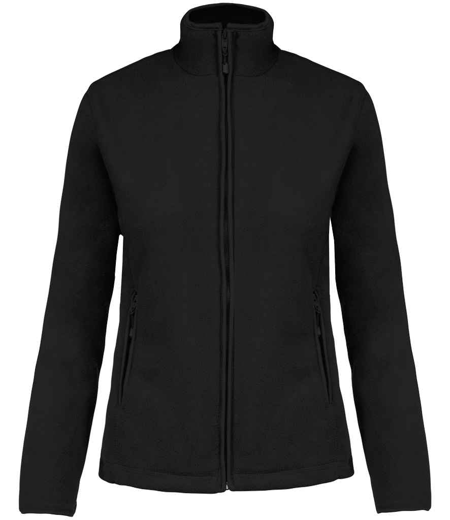 Kariban Ladies Maureen Micro Fleece Jacket - Black (KB907)