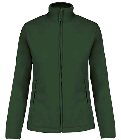 Kariban Ladies Maureen Micro Fleece Jacket - Forest Green (KB907)