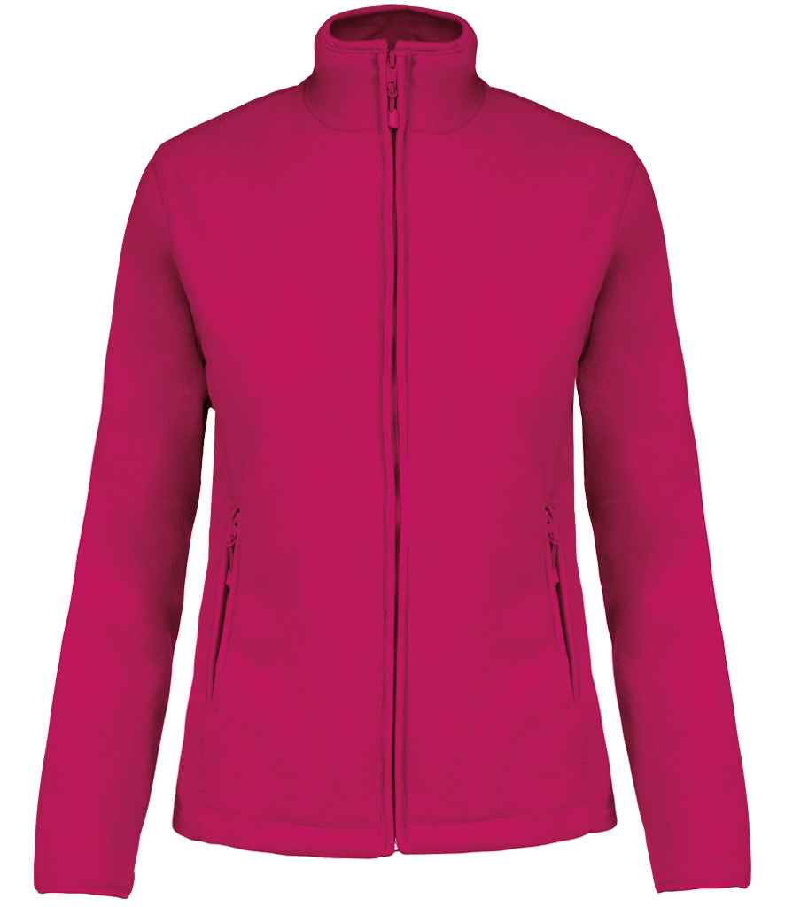 Kariban Ladies Maureen Micro Fleece Jacket - Fuchsia (KB907)