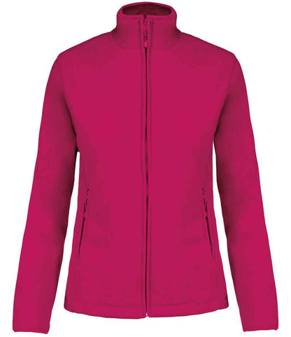 Kariban Ladies Maureen Micro Fleece Jacket - Fuchsia (KB907)