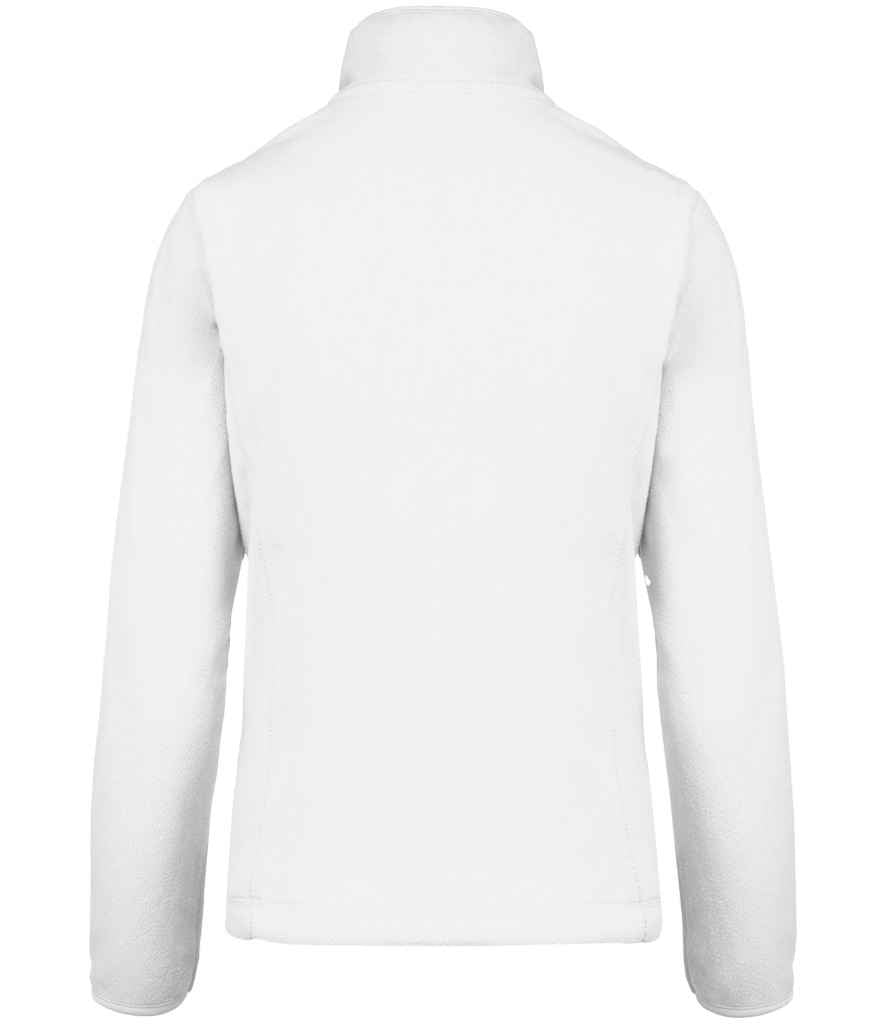 Kariban Ladies Maureen Micro Fleece Jacket - White (KB907)