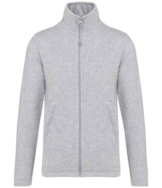 Kariban Falco Micro Fleece Jacket - Ash Heather (KB911)