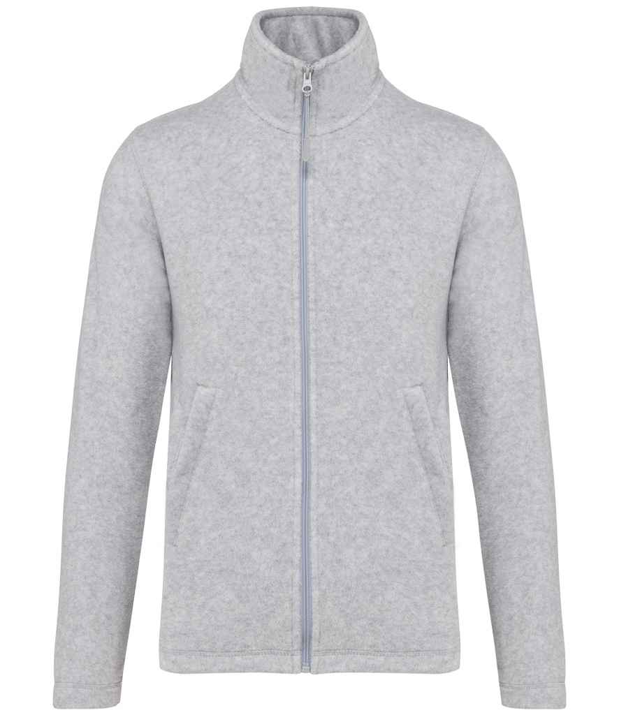 Kariban Falco Micro Fleece Jacket - Ash Heather (KB911)