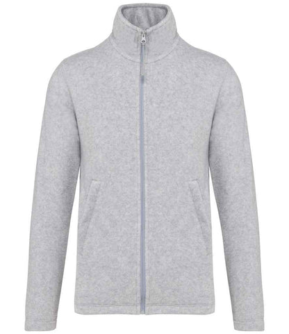 Kariban Falco Micro Fleece Jacket - Ash Heather (KB911)