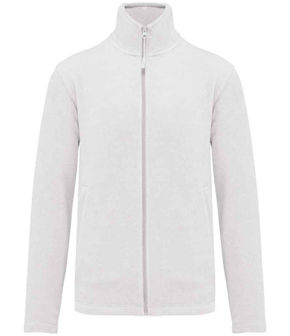 Kariban Falco Micro Fleece Jacket - White (KB911)