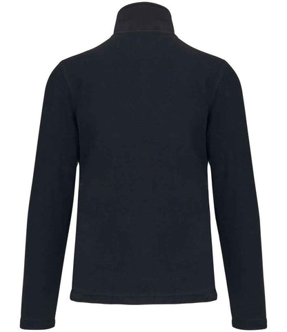 Kariban Enzo Zip Neck Micro Fleece - Navy (KB912)