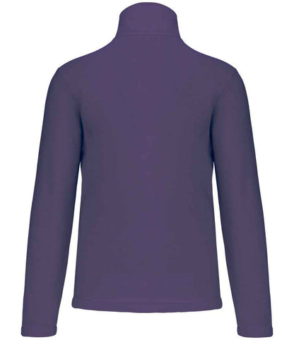 Kariban Enzo Zip Neck Micro Fleece - Purple (KB912)