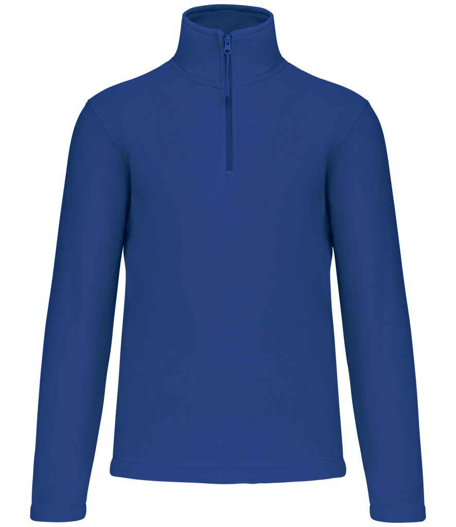 Kariban Enzo Zip Neck Micro Fleece - Royal Blue (KB912)