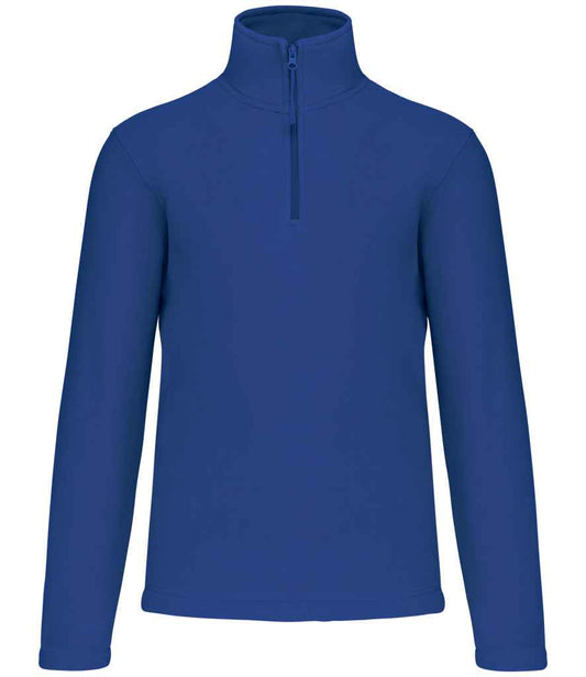 Kariban Enzo Zip Neck Micro Fleece - Royal Blue (KB912)