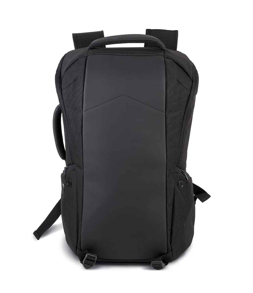 Kimood Anti-Theft Backpack - Black/Black (KI0888)