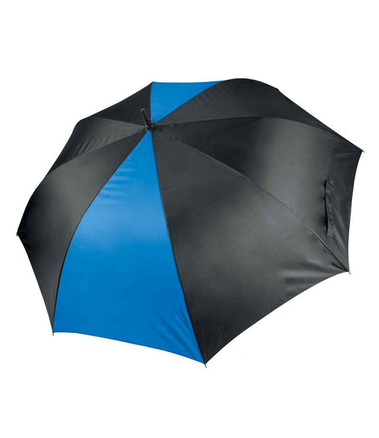 Kimood Large Golf Umbrella - Black/Royal Blue (KI2008)