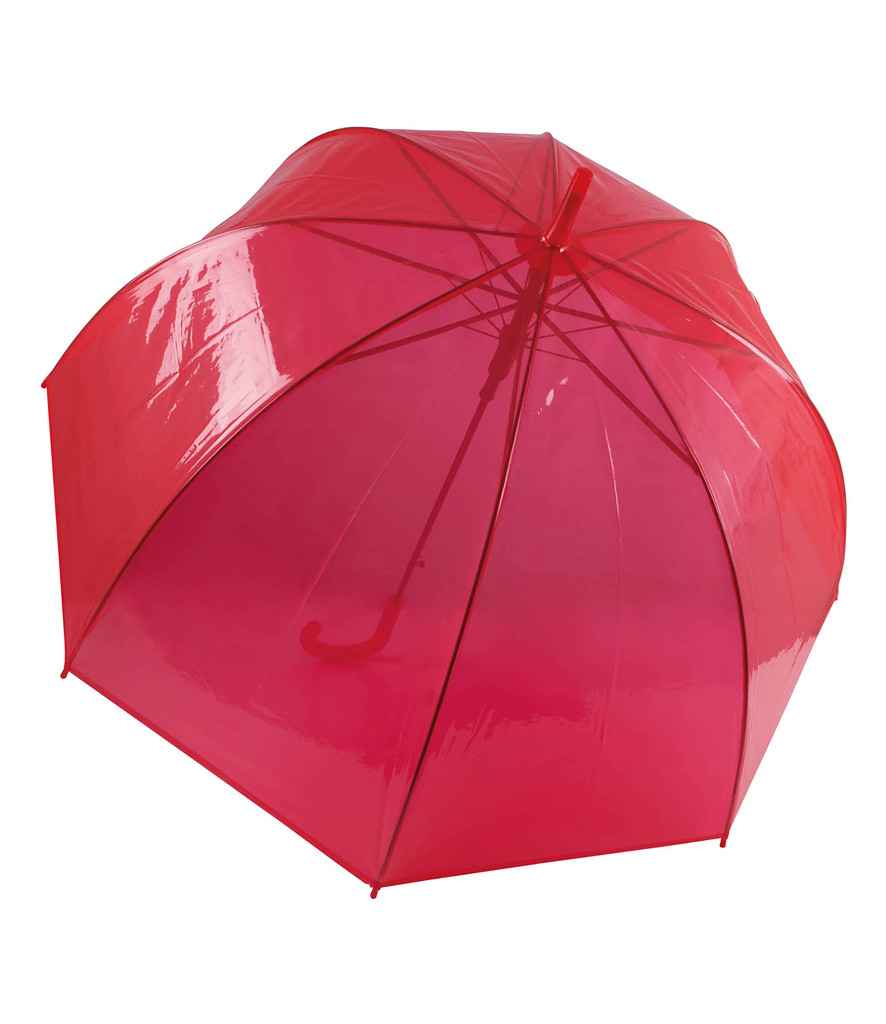Kimood Transparent Umbrella - Red (KI2024)