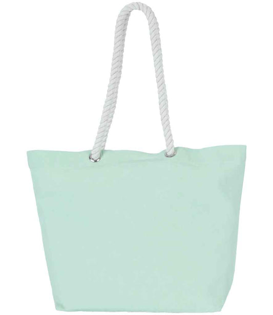 Kimood Marine Style Tote Bag - Washed Misty Green (KI3209)