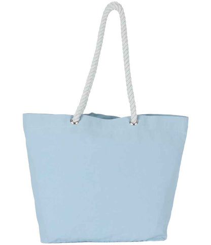 Kimood Marine Style Tote Bag - Washed Pearl Blue (KI3209)