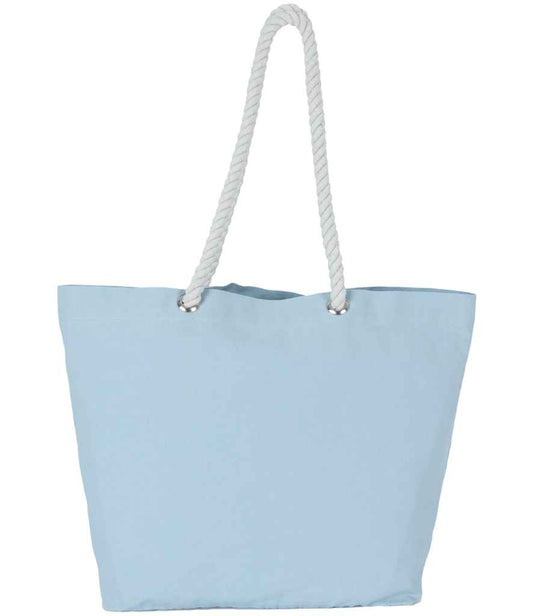 Kimood Marine Style Tote Bag - Washed Pearl Blue (KI3209)