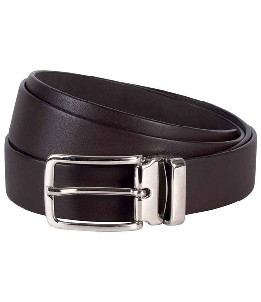 K-Up K-UP Classic Leather Belt - Dark Brown (KP807)