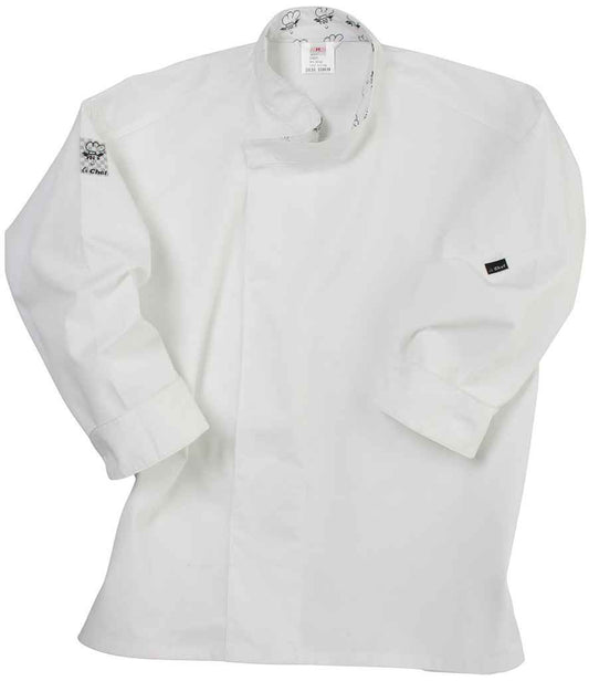 Le Chef Long Sleeve Academy Tunic - White (LE001)