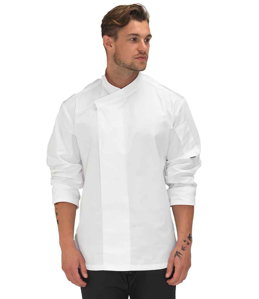 Le Chef Long Sleeve Academy Tunic - White (LE001)
