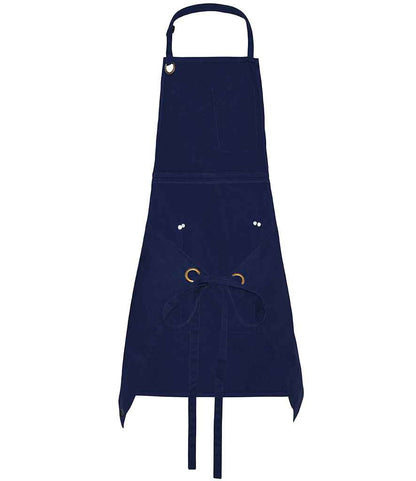 Le Chef Utility Bib Apron - Navy (LE100)