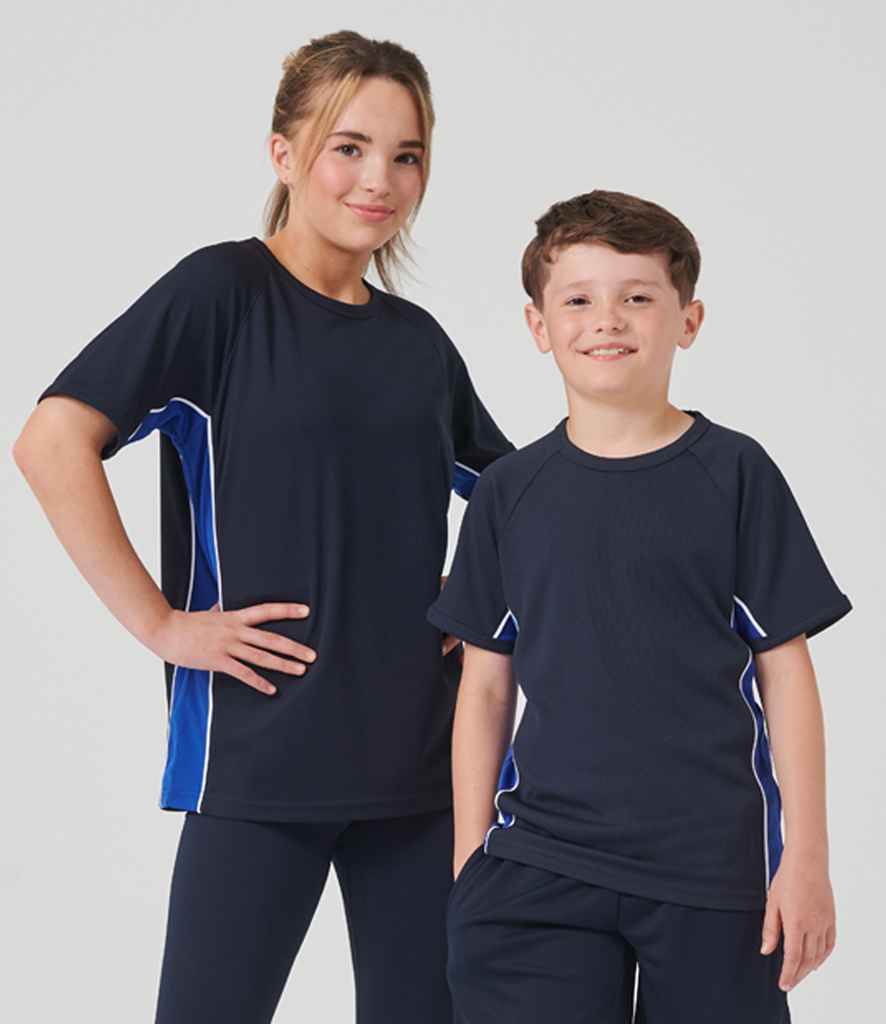 Finden + Hales Finden + Hales Kids Performance Team T-Shirt - Navy (LV242)
