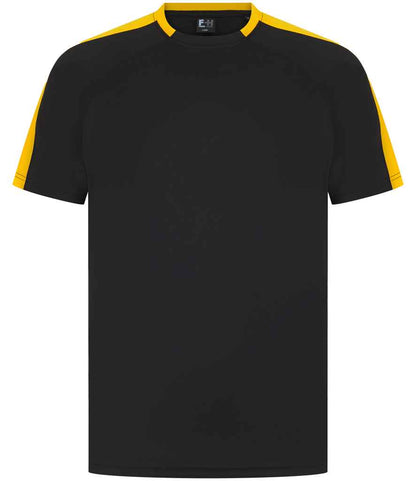 Finden + Hales Finden + Hales Unisex Team T-Shirt - Black/Gold (LV290)