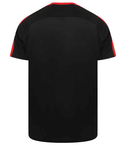Finden + Hales Finden + Hales Unisex Team T-Shirt - Black/Red (LV290)