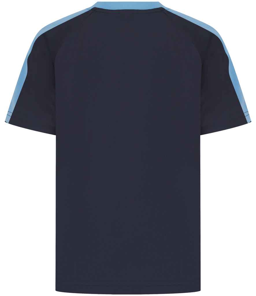 Finden + Hales Finden + Hales Unisex Team T-Shirt - Navy/Sky blue (LV290)