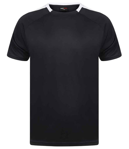 Finden + Hales Finden + Hales Unisex Team T-Shirt - Navy/White (LV290)