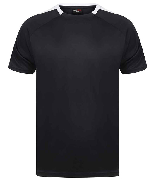 Finden + Hales Finden + Hales Unisex Team T-Shirt - Navy/White (LV290)