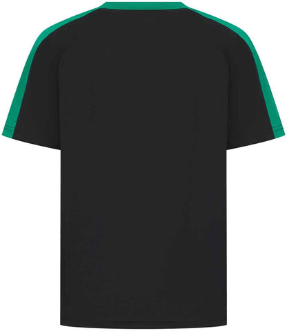 Finden + Hales Finden + Hales Kids Team T-Shirt - Black/Emerald (LV292)