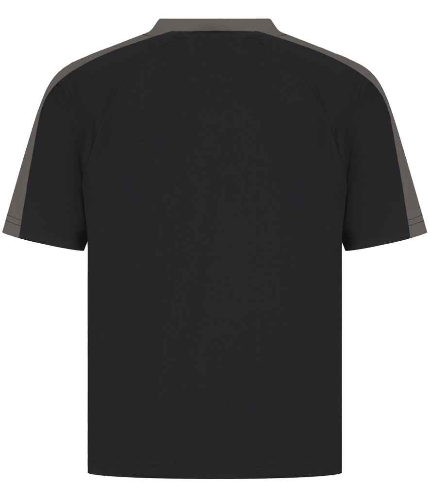 Finden + Hales Finden + Hales Kids Team T-Shirt - Black/Gunmetal (LV292)