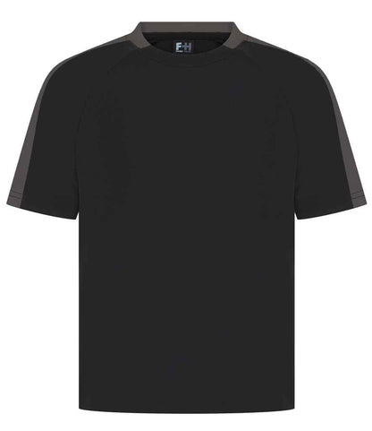 Finden + Hales Finden + Hales Kids Team T-Shirt - Black/Gunmetal (LV292)