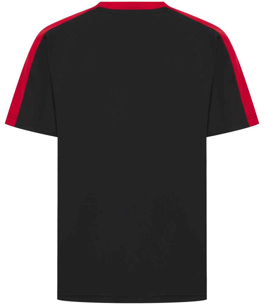 Finden + Hales Finden + Hales Kids Team T-Shirt - Black/Red (LV292)