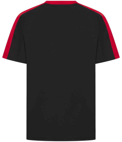 Finden + Hales Finden + Hales Kids Team T-Shirt - Black/Red (LV292)