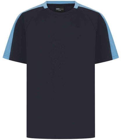 Finden + Hales Finden + Hales Kids Team T-Shirt - Navy/Sky blue (LV292)