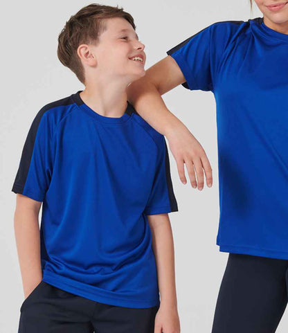 Finden + Hales Finden + Hales Kids Team T-Shirt - Royal Blue/Navy (LV292)