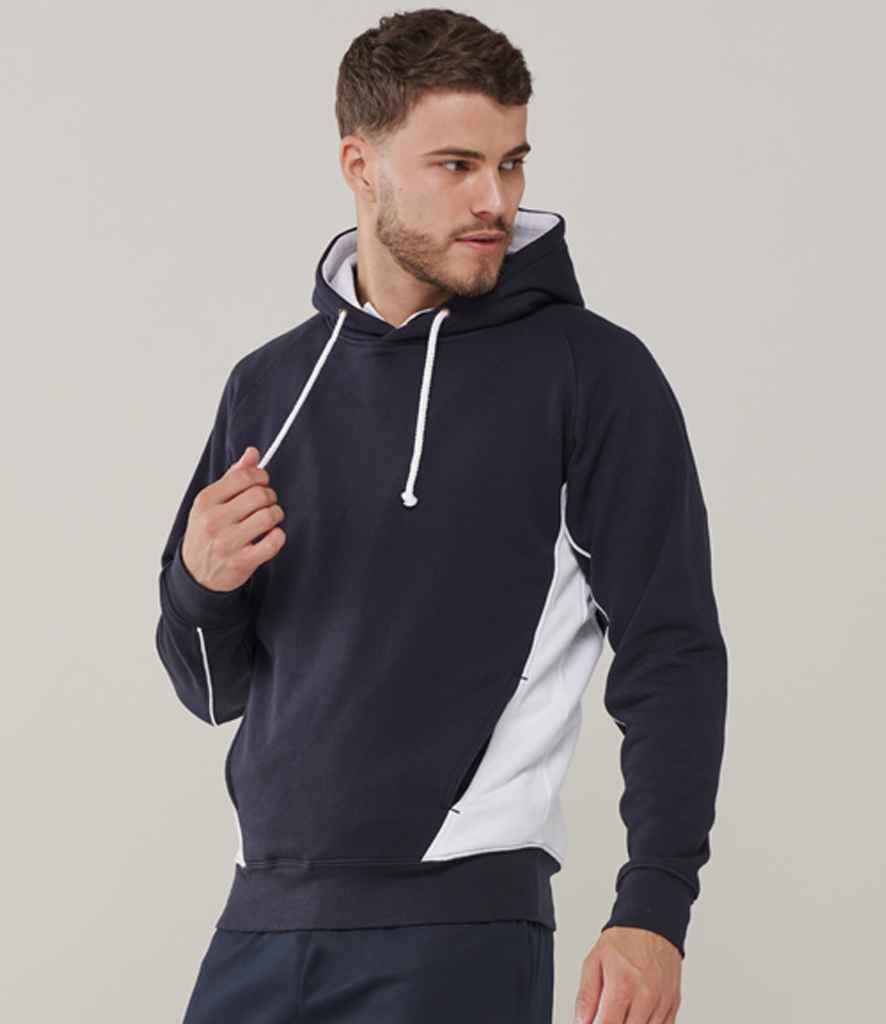 Finden + Hales Finden + Hales Contrast Hooded Sweatshirt - Navy/White (LV335)