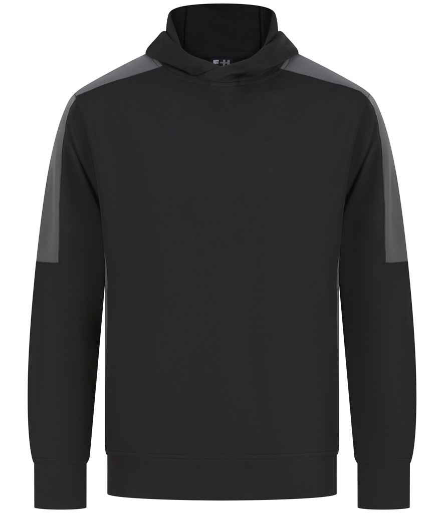 Finden + Hales Finden + Hales Unisex Team Hoodie - Black/Gunmetal (LV341)