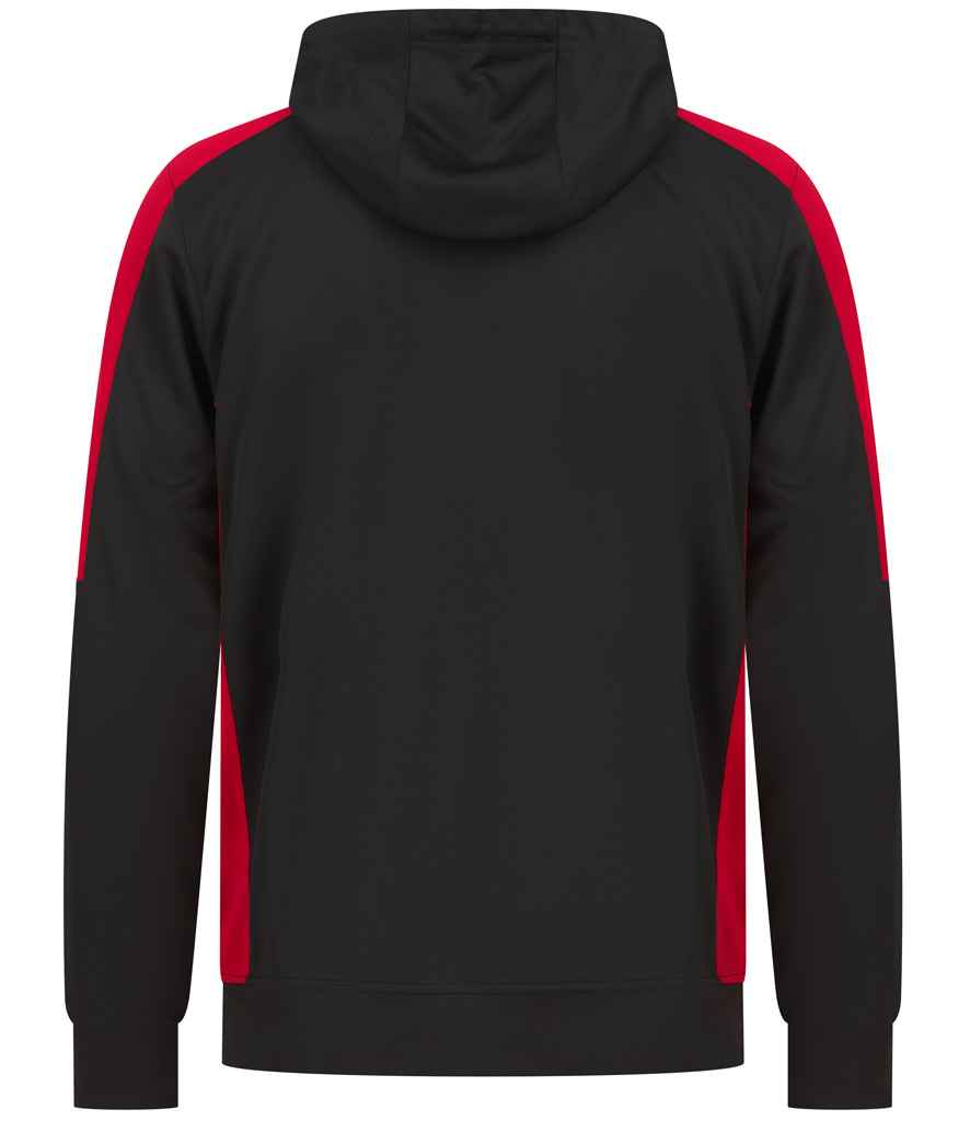 Finden + Hales Finden + Hales Unisex Team Hoodie - Black/Red (LV341)