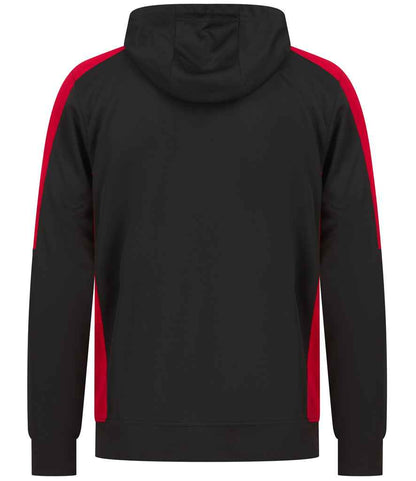 Finden + Hales Finden + Hales Unisex Team Hoodie - Black/Red (LV341)