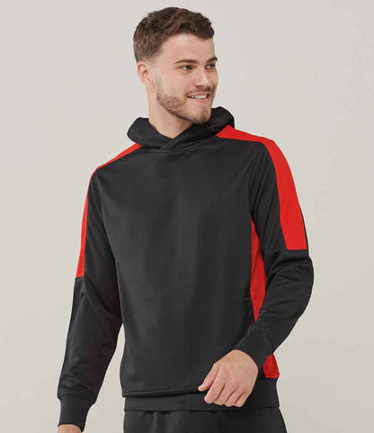 Finden + Hales Finden + Hales Unisex Team Hoodie - Black/Red (LV341)