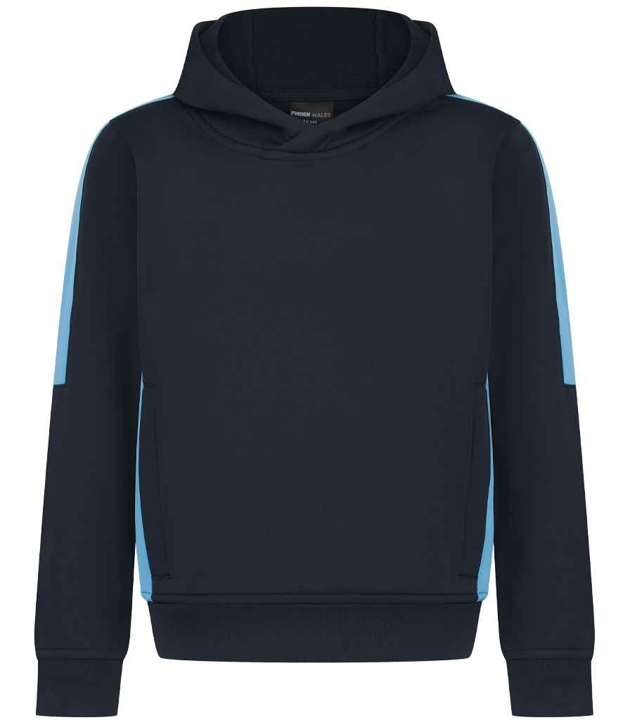 Finden + Hales Finden + Hales Kids Team Hoodie - Navy/Sky blue (LV342)