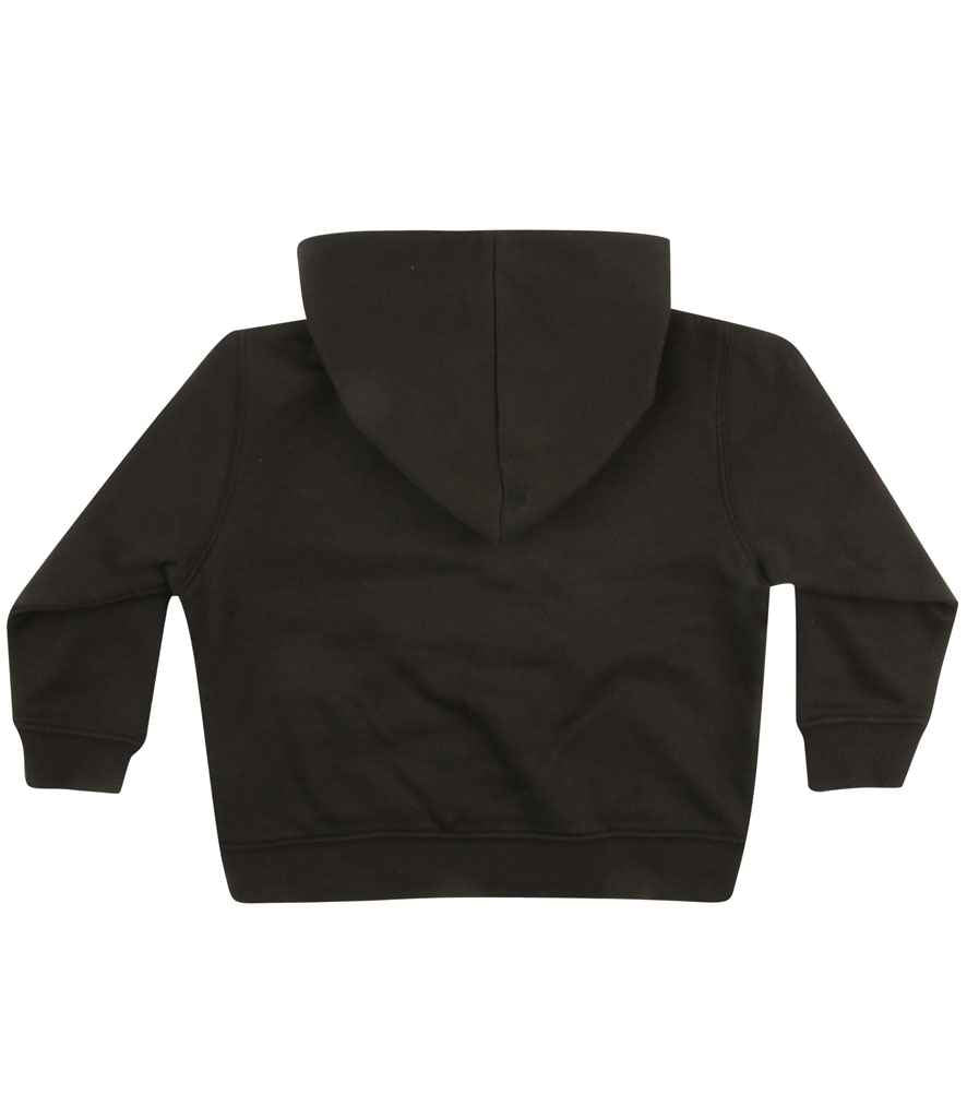 Larkwood Baby/Toddler Hooded Sweatshirt - Black (LW02T)