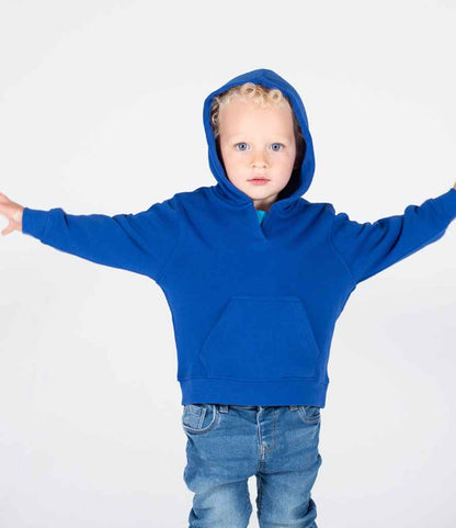 Larkwood Baby/Toddler Hooded Sweatshirt - Royal Blue (LW02T)