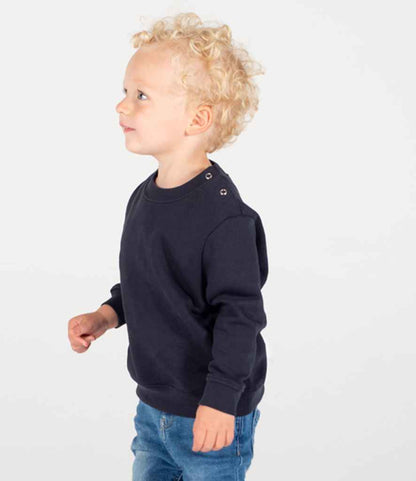 Larkwood Baby/Toddler Sweatshirt - Navy (LW06T)